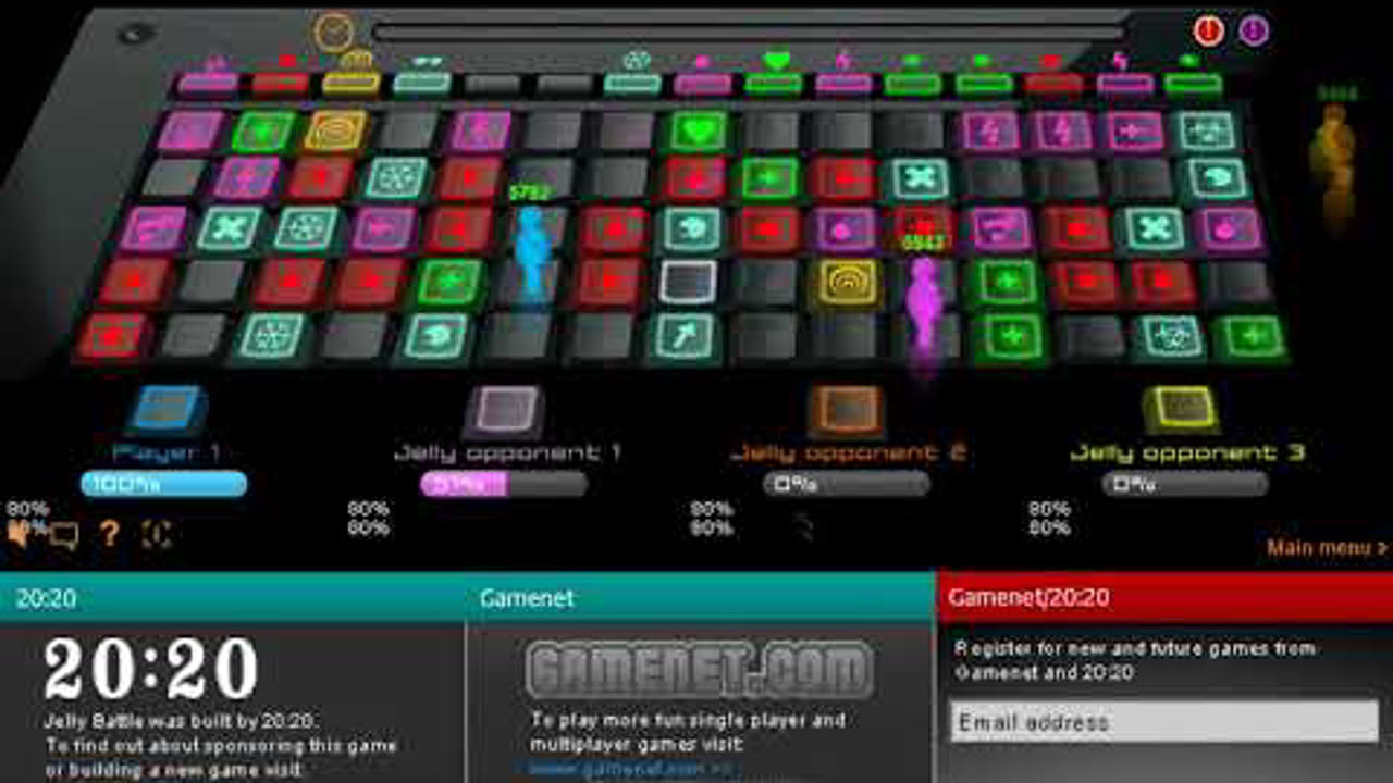 Jelly battle, Flash || Gameplay
