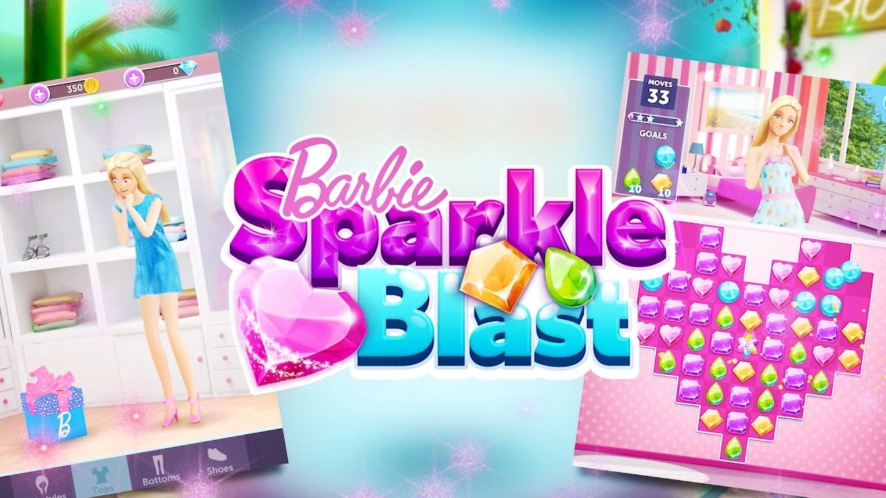 Barbie Sparkle Blast App Gameplay | @Barbie