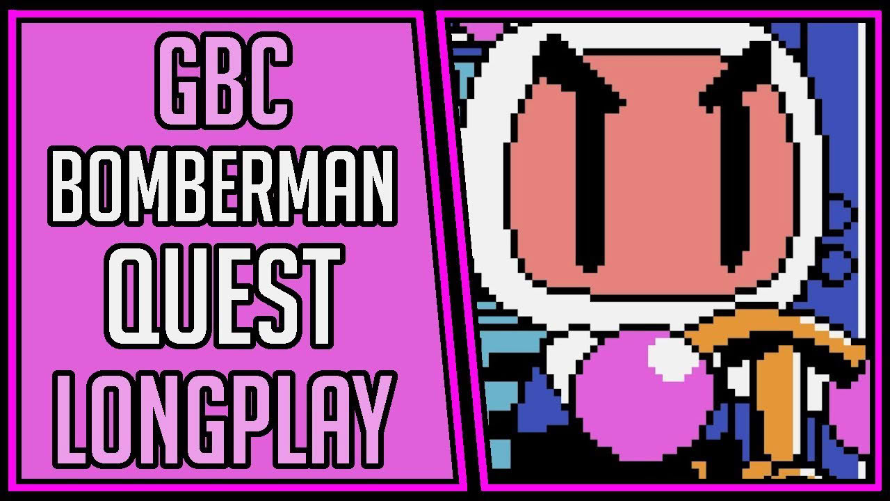 Bomberman Quest (100%) | GBC | Longplay | Walkthrough #151 [4Kp60]