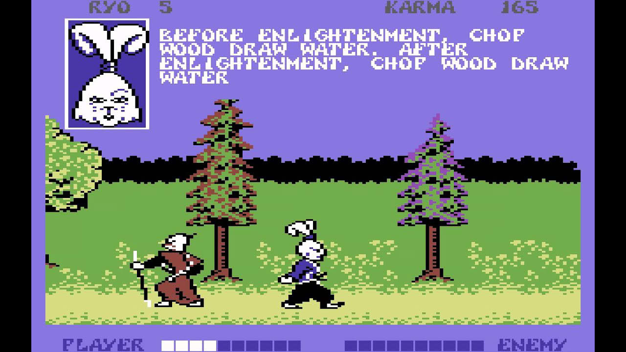 C64 Longplay [090] Samurai Warrior - The Battles of Usagi Yojimbo