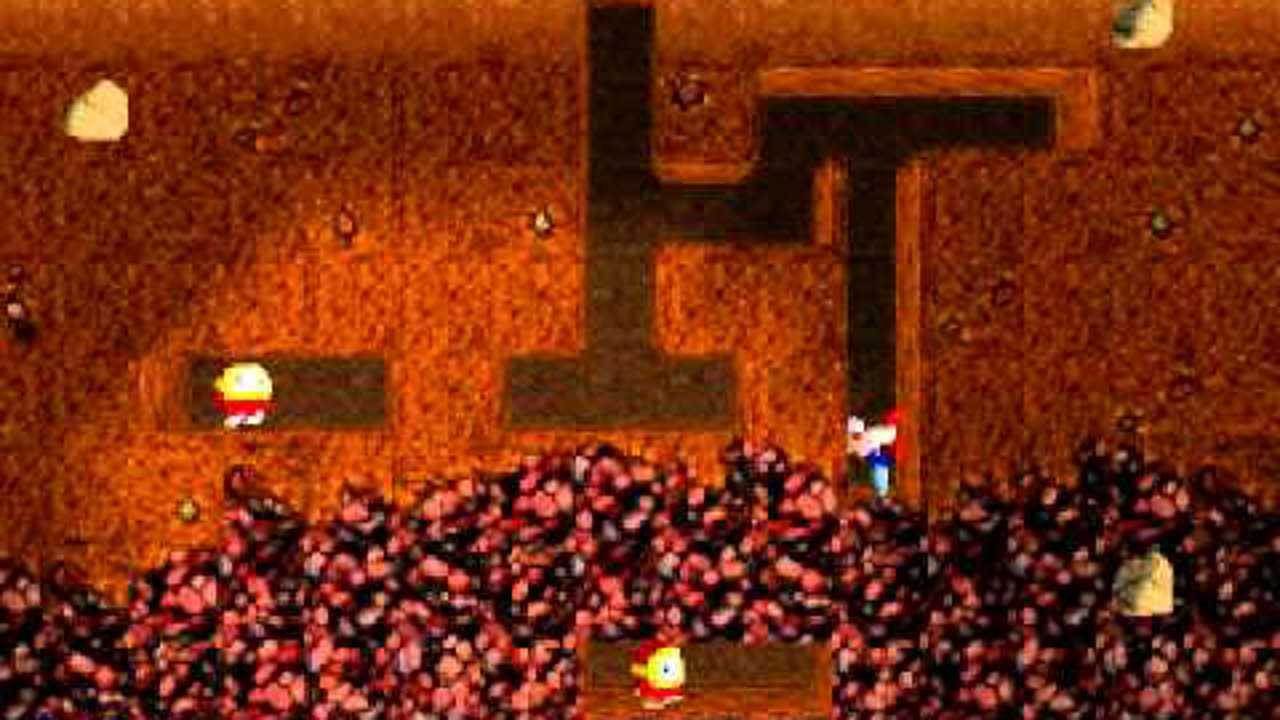 Dig Dug Deeper gameplay