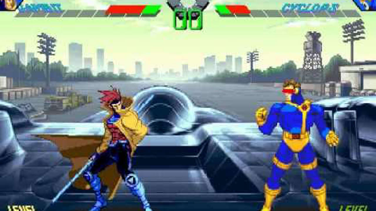 X-Men Vs Street Fighter Gameplay (Ken & Gambit)
