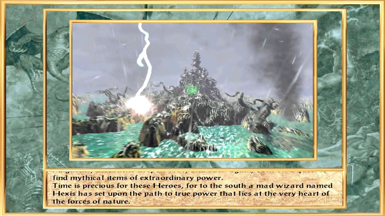 HEROES OF MIGHT & MAGIC 4 - The Gathering Storm [Opening Cinematic] [Intro] [Full HD] [1080p]