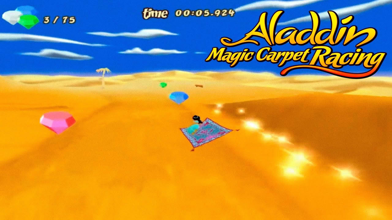 Aladdins Magic Carpet Racing — PC Gameplay HD