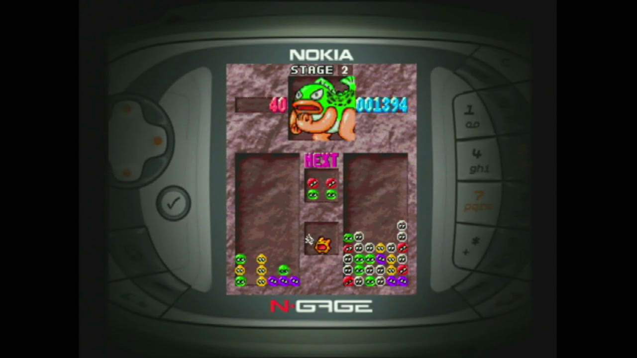 Puyo Pop (2003) - Nokia N-Gage Gameplay