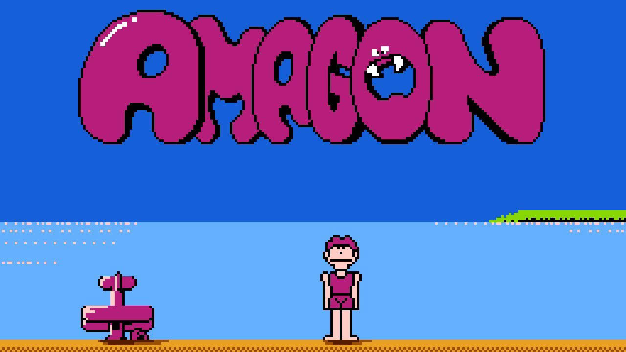Amagon (NES) - American Sammy, Apr 1989 | NESguide 240p
