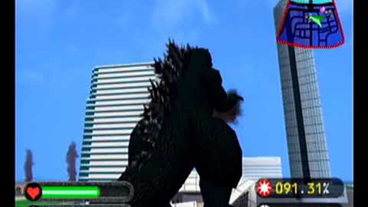 Godzilla Generations Sega Dreamcast Gameplay [No Commentary]