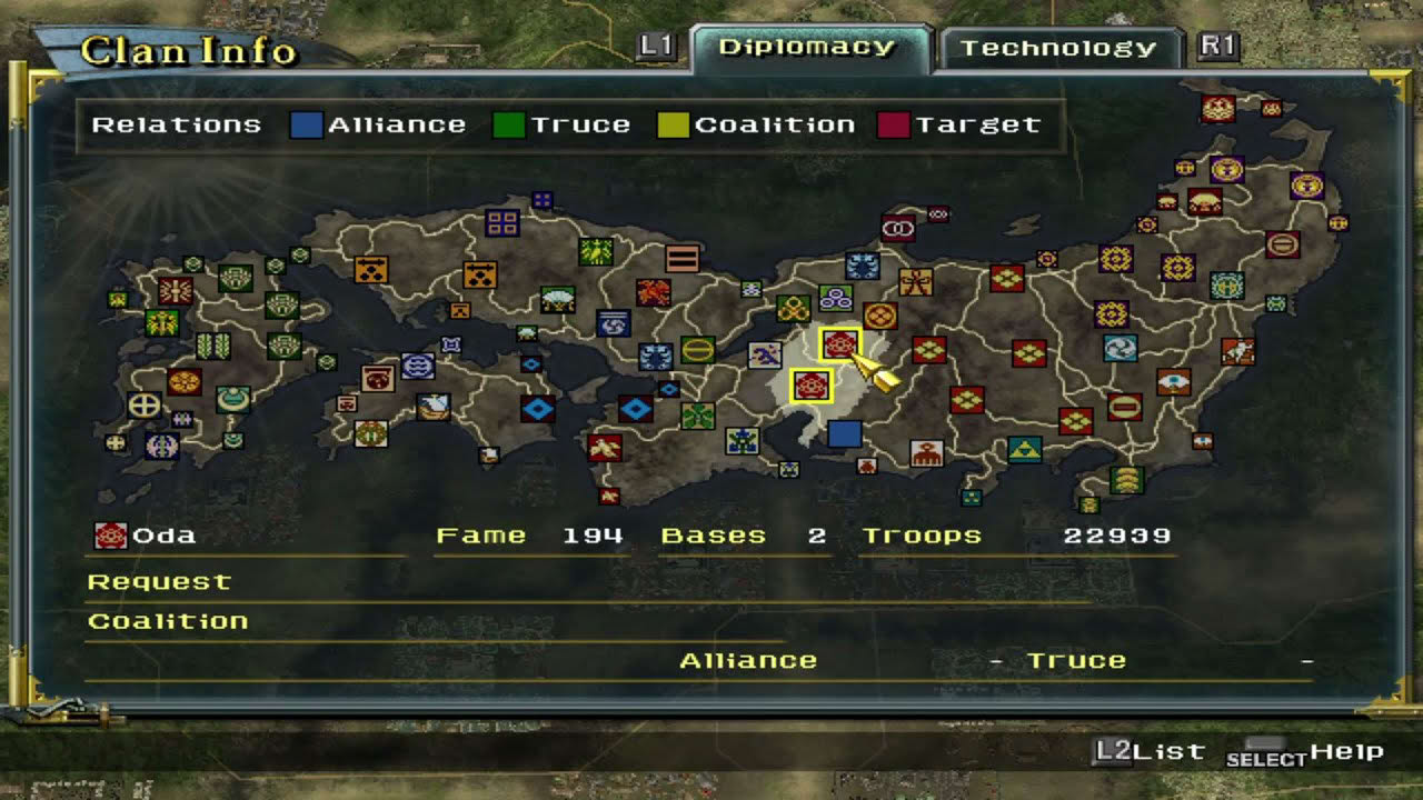 Nobunaga's Ambition: Iron Triangle Oda playthrough hard difficulty part 1