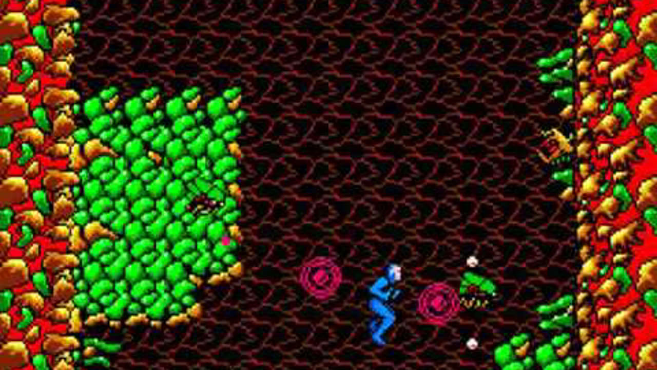 Han Seimei Senki Andorogynus Japan MSX2 Cart Gameplay video Snapshot
