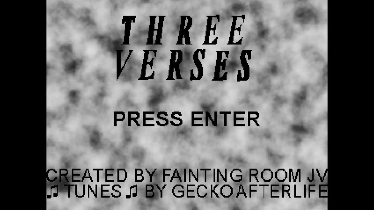THREE VERSES