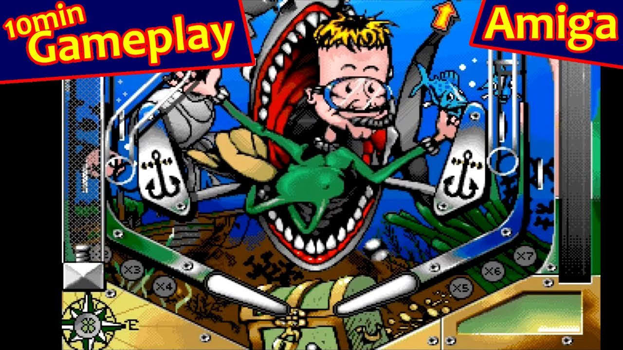 Obsession Pinball ... (Amiga) Gameplay