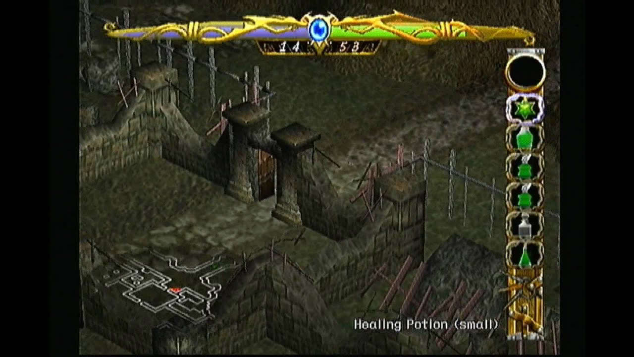 Record Of Lodoss War Gameplay Sega Dreamcast HD