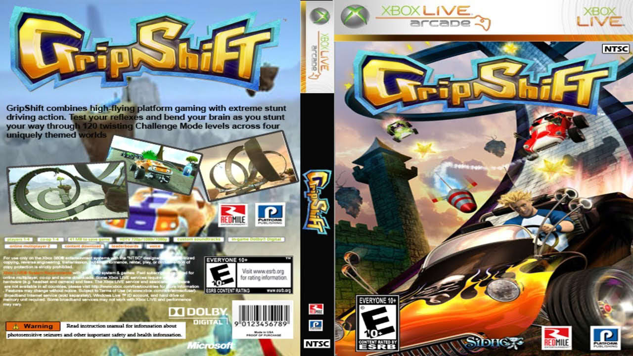 GripShift (2005) - Full Gameplay | XBOX 360 ARCADE | UHD | 4K |