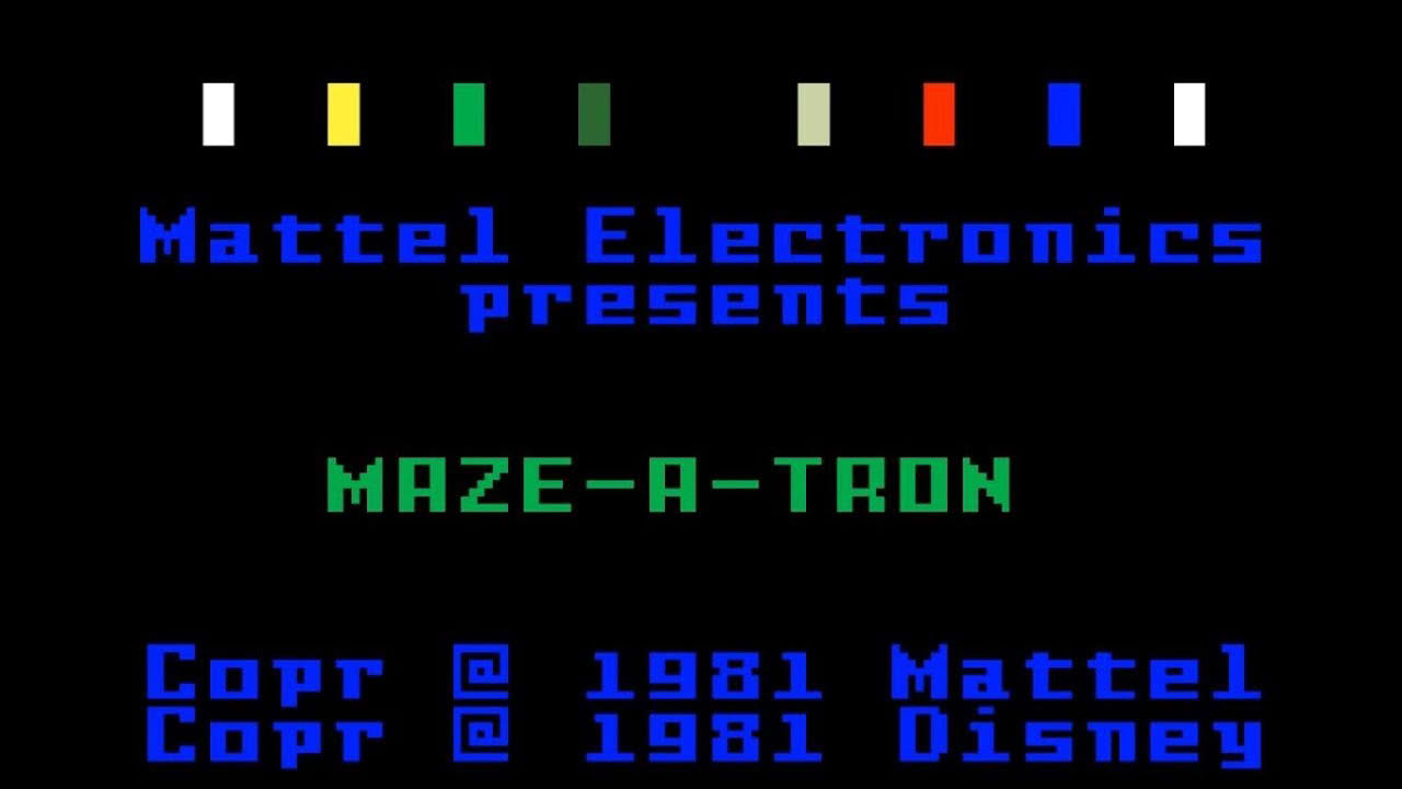 Tron: Maze-A-Tron [Intellivision]