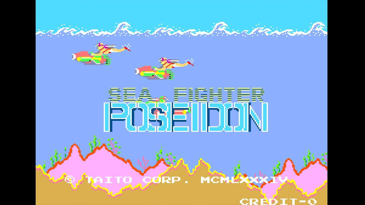 Sea Fighter Poseidon [ARCADE] 91,800 シーファイターポセイドン