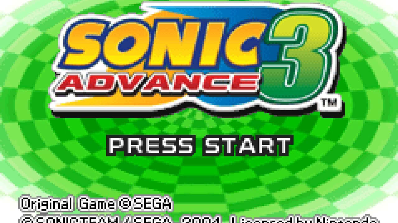 Sonic Advance 3 playthrough ~Longplay~