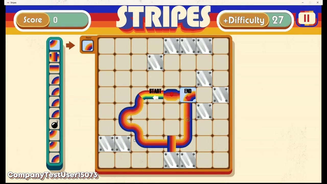 Stripes Gameplay by Moxy