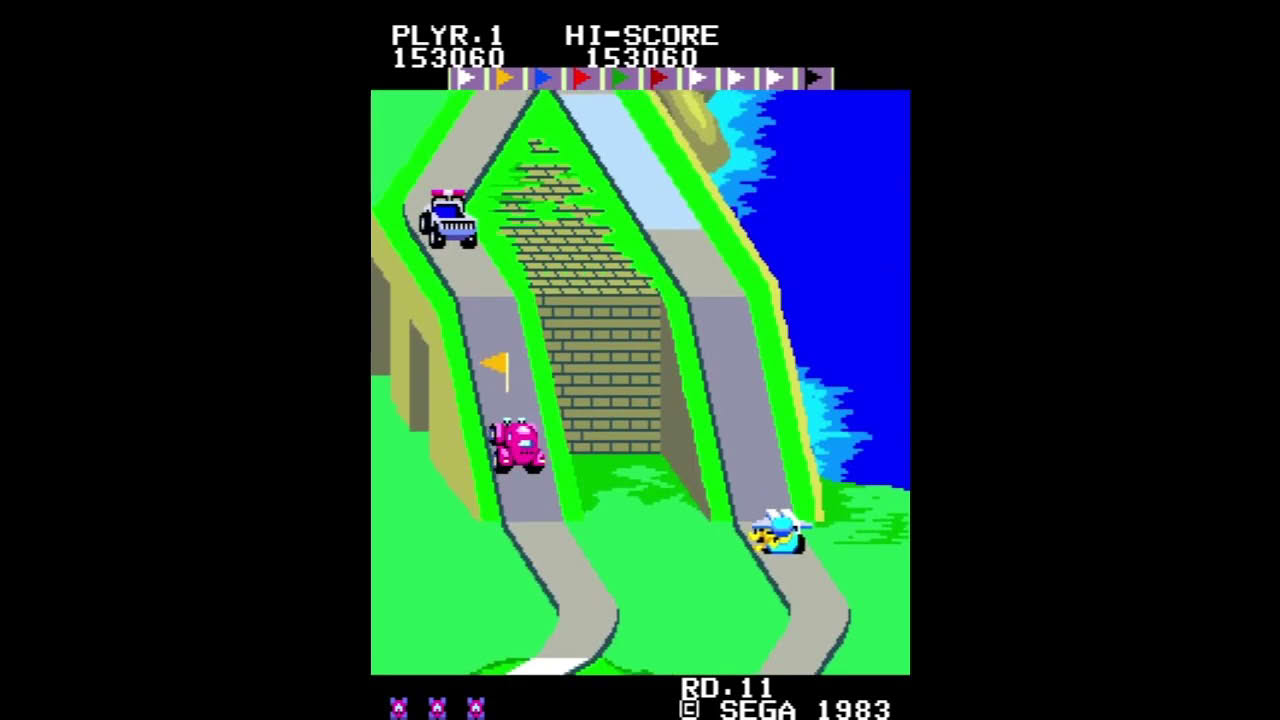 Arcade Up 'N Down - 596,370 pts