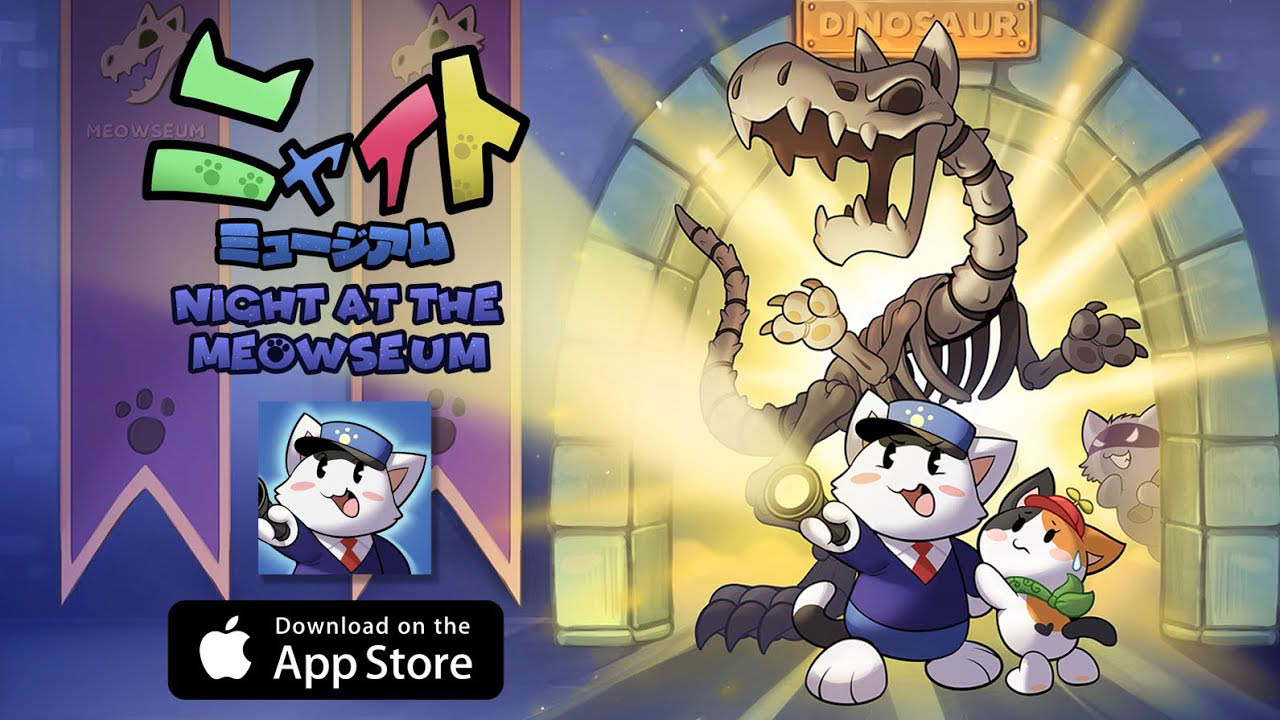 Night at the Meowseum - Release Trailer (App Store)
