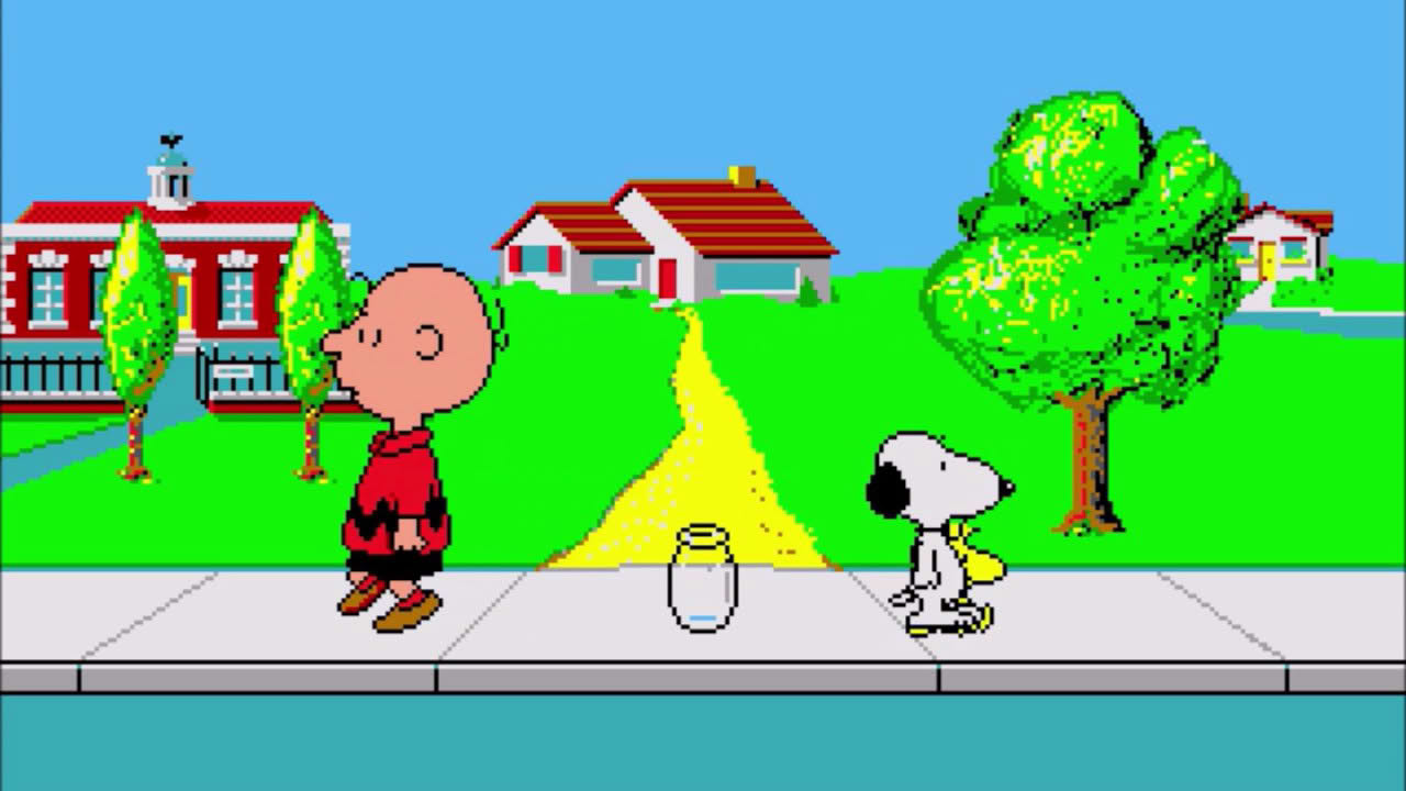 Snoopy The Cool Computer Game #1