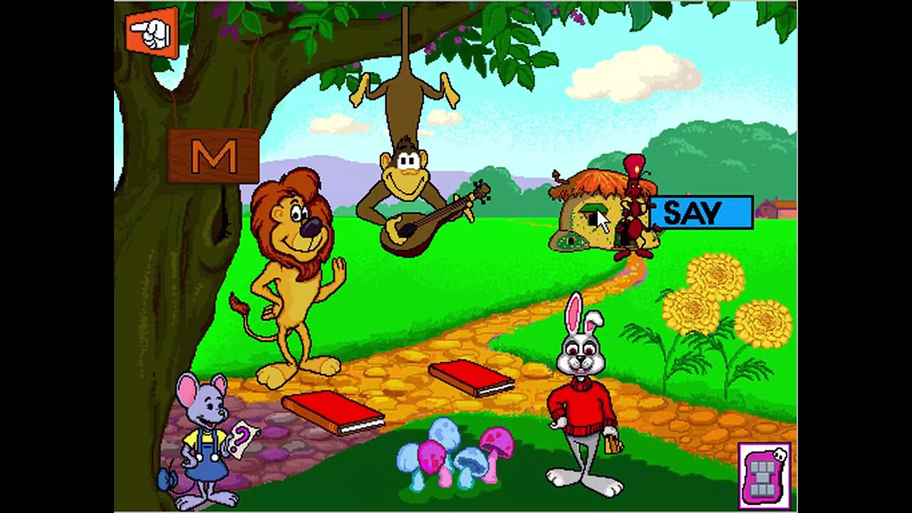 Reader Rabbit's Interactive Reading Journey Full Playthrough