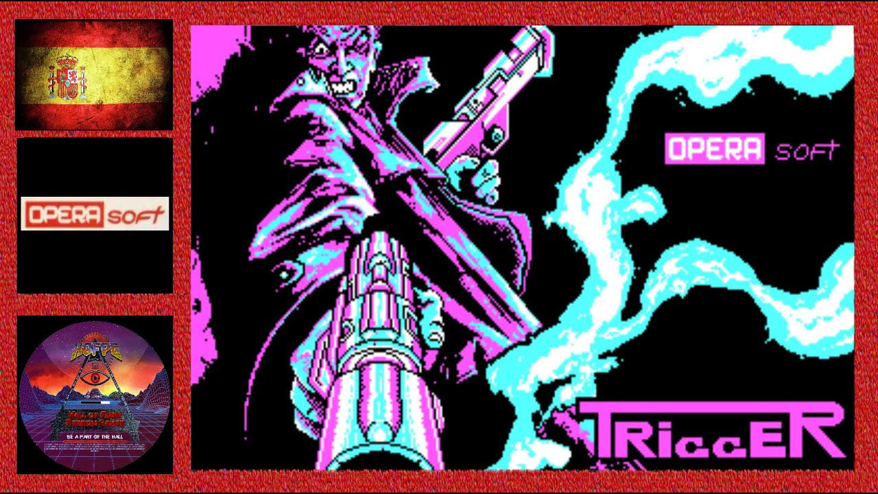 Trigger (1989) PC FPS Rail Side Scrolling Shooter