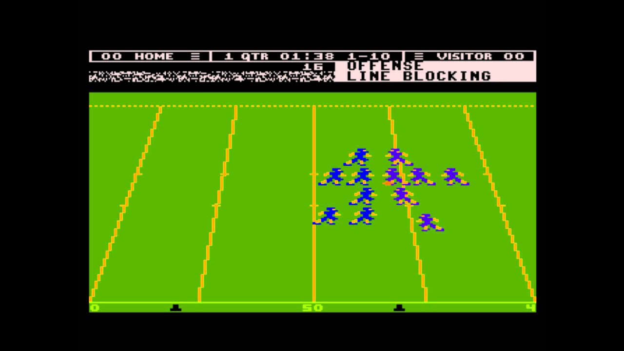 Touchdown Football for the Atari 8-bit family