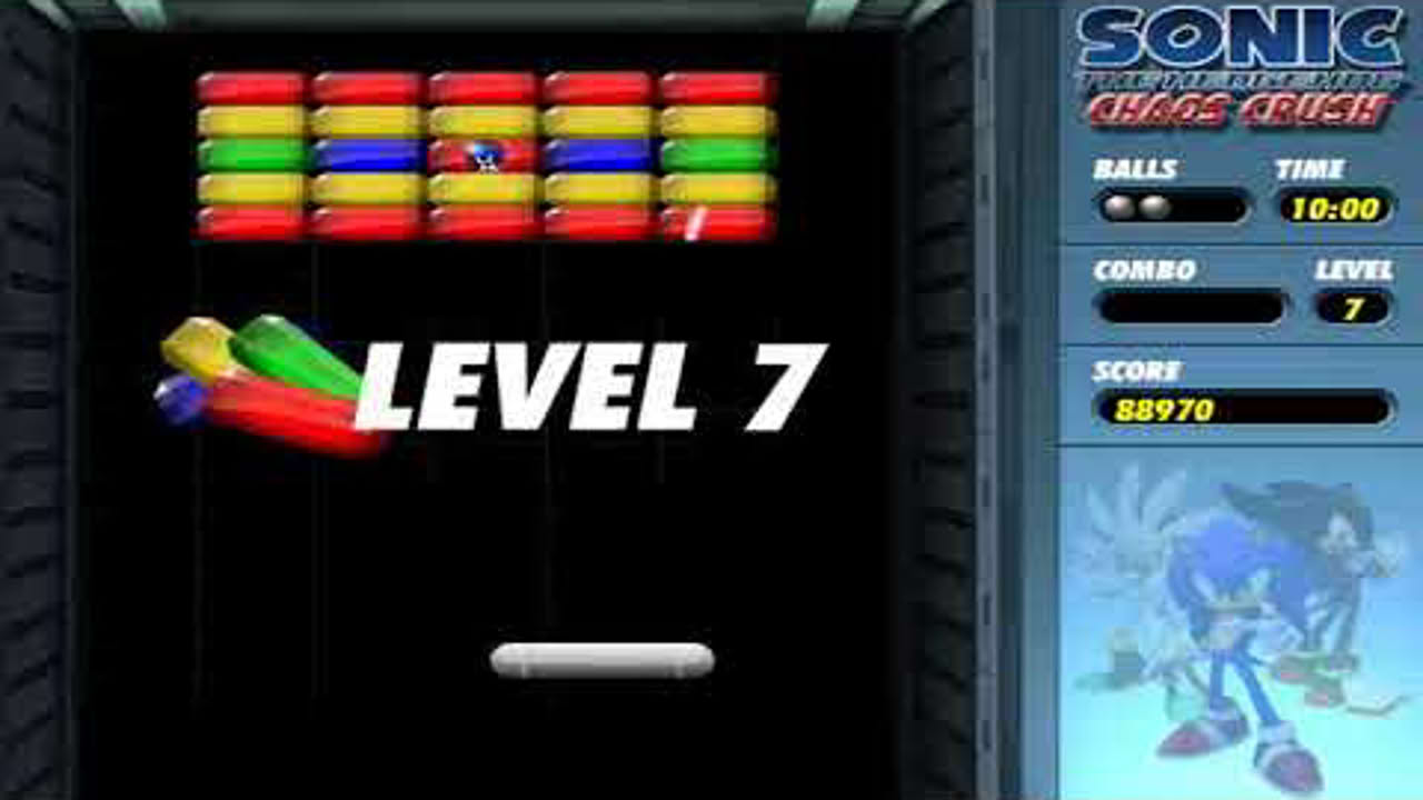 Sonic The Hedgehog: Chaos Crush Gameplay