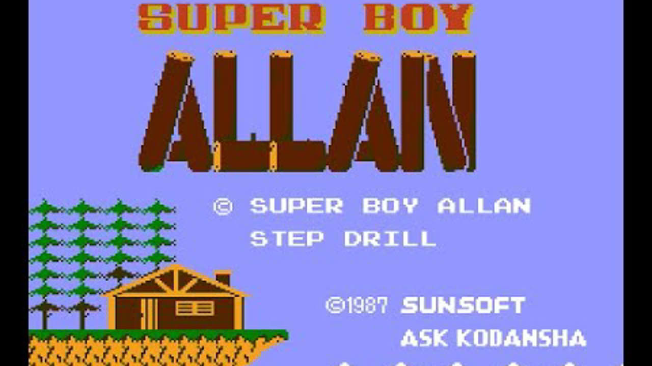 Super Boy Allan - Famicom (1987)