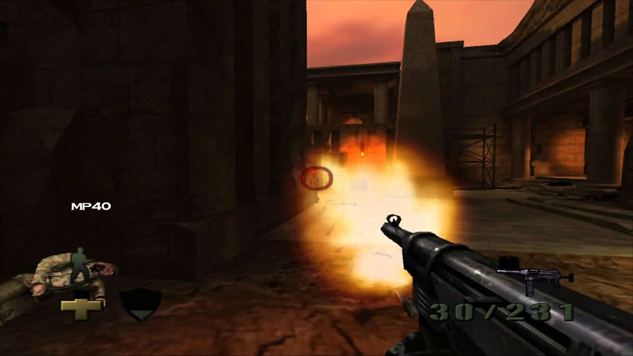 Return To Castle Wolfenstein Walkthrough Tides of War - Part 4 ( Ancient Ruins ) Xbox