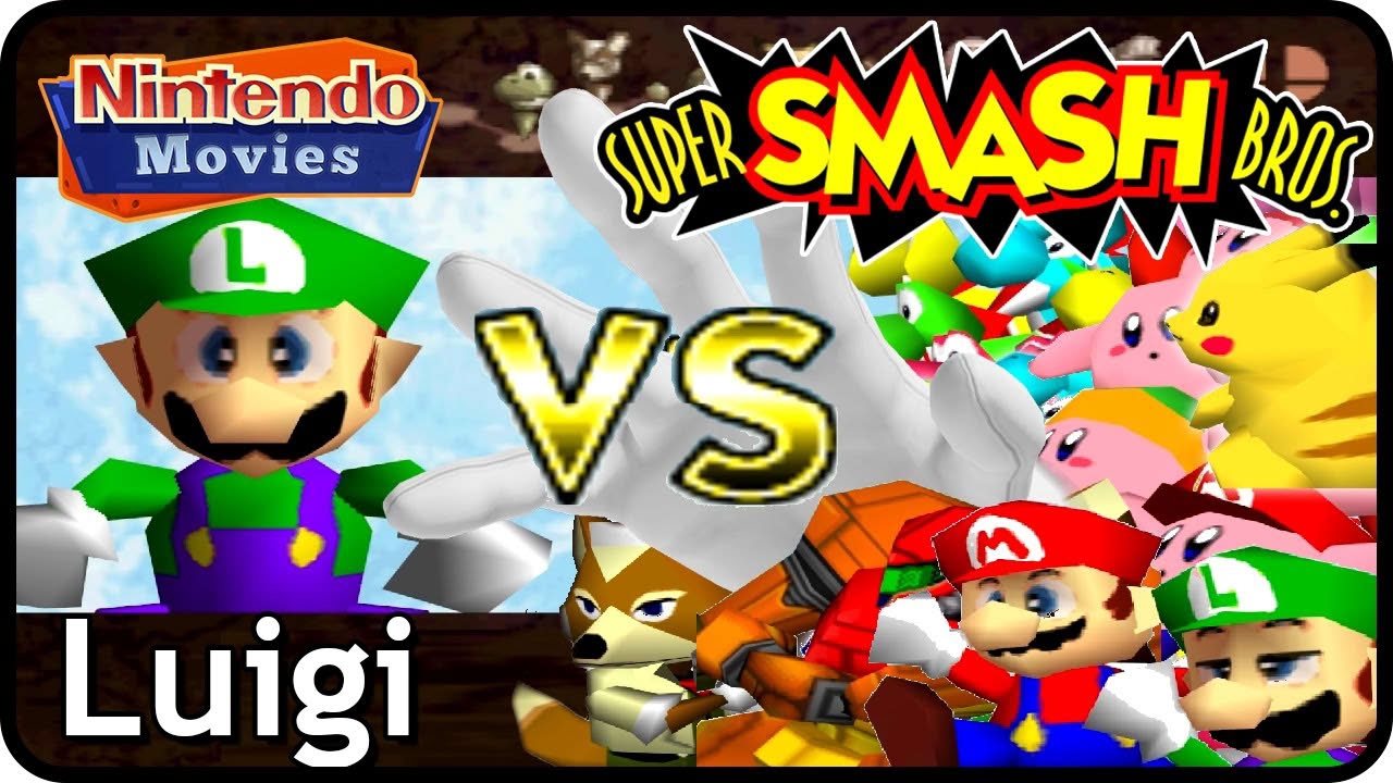 Super Smash Bros. - Adventure Luigi