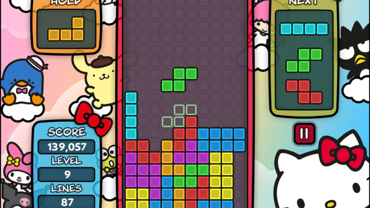 Sanrio Characters x Tetris
