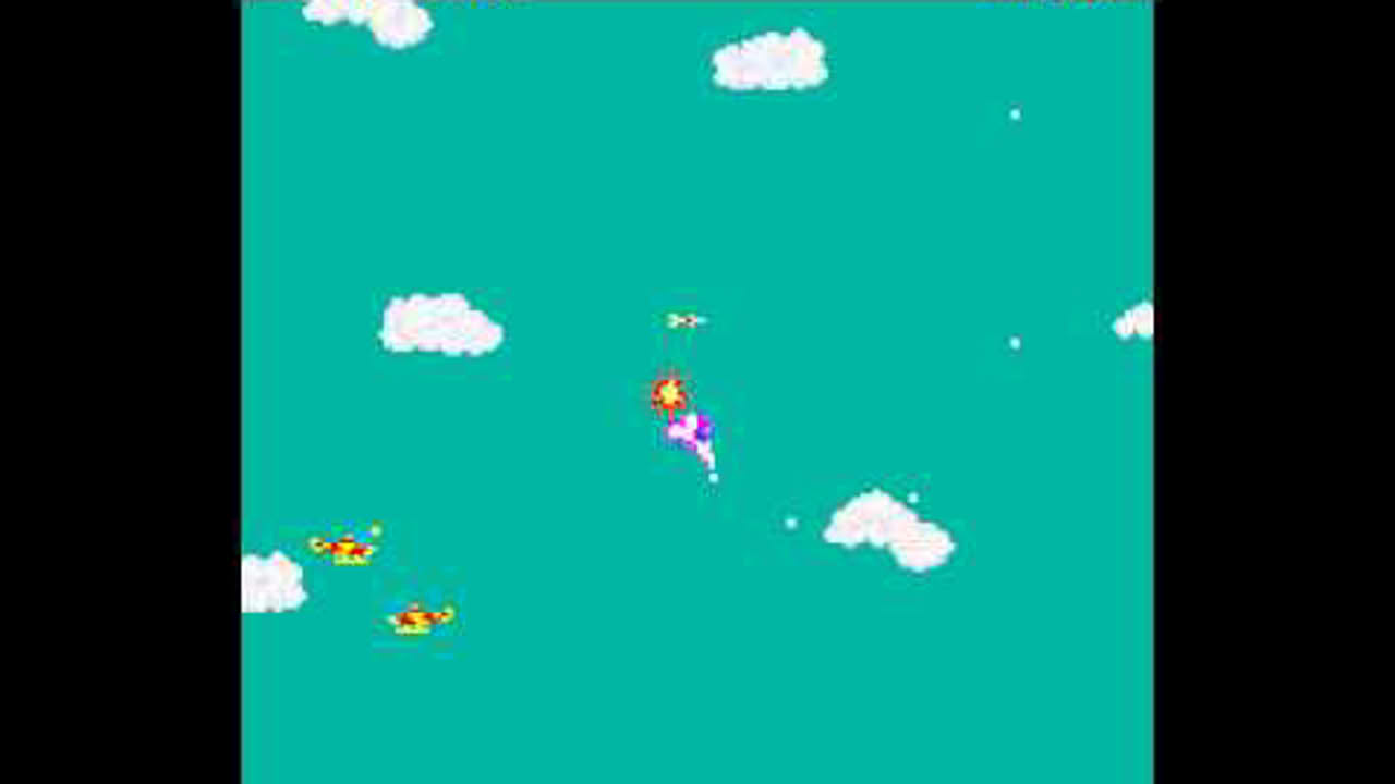 Arcade Game: Time Pilot (1982 Konami)