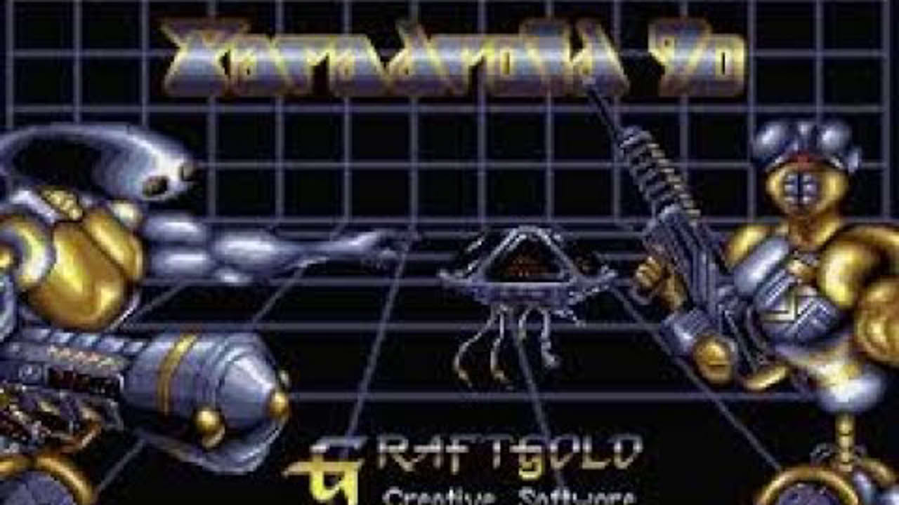Paradroid 90 (Atari ST) ship playthrough