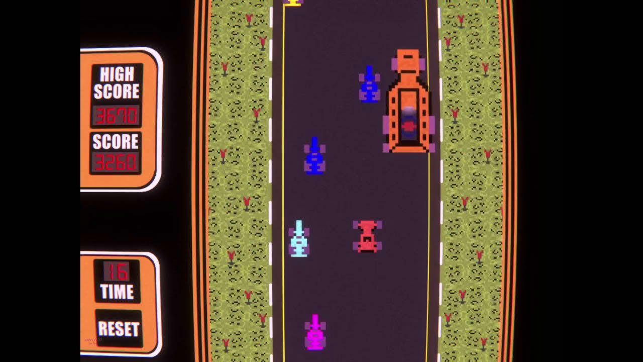 ファンが作ったレトロアーケードレース Taito Speed Race