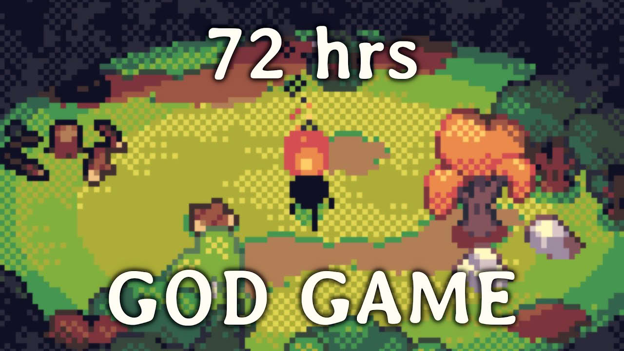 We made a God Game in 72 hours - Build The Sun devlog intro