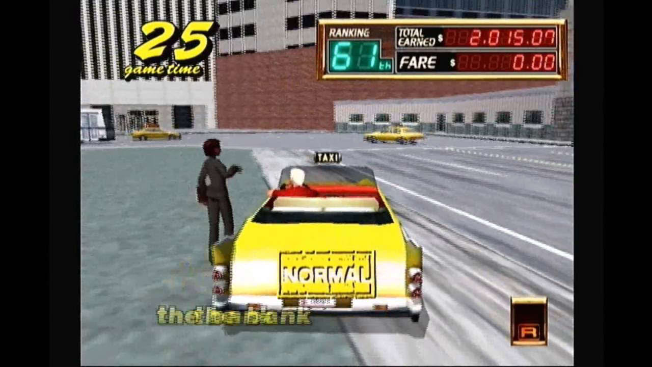 Let's Play Crazy Taxi 2 Dreamcast HD