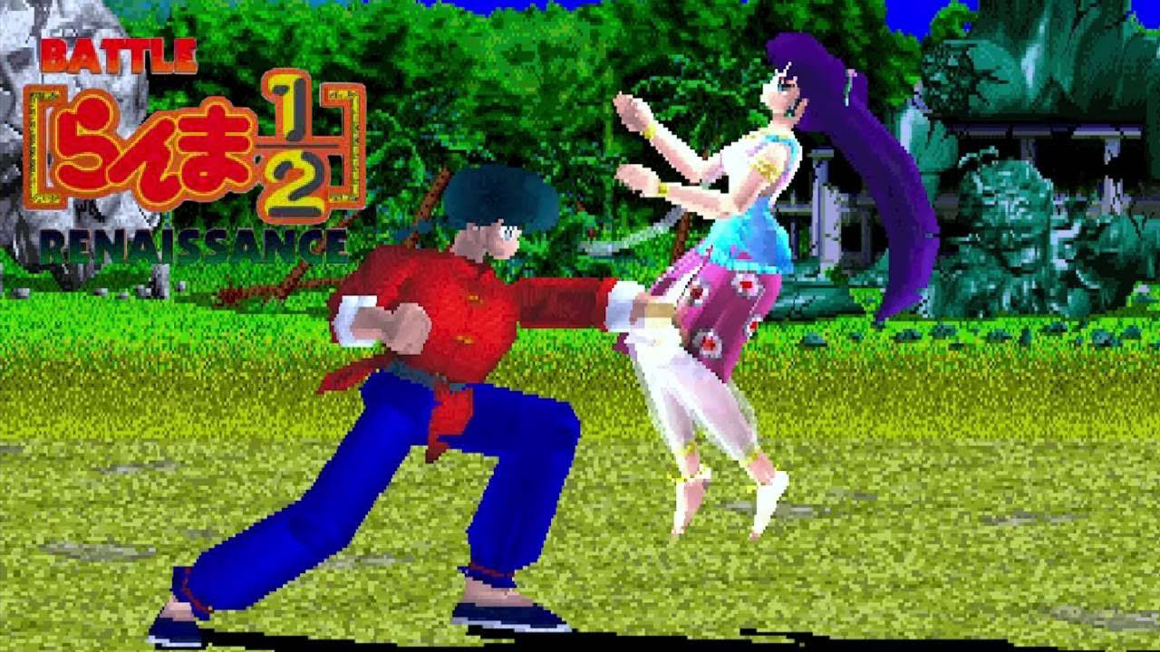Ranma 1/2: Battle Renaissance: Ranma Saotome "Story Mode" Playthrough (PS1)