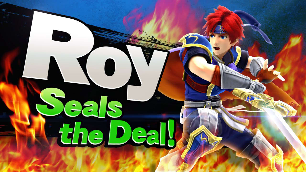 【Smash Bros. for Nintendo 3DS / Wii U】Roy seals the deal!