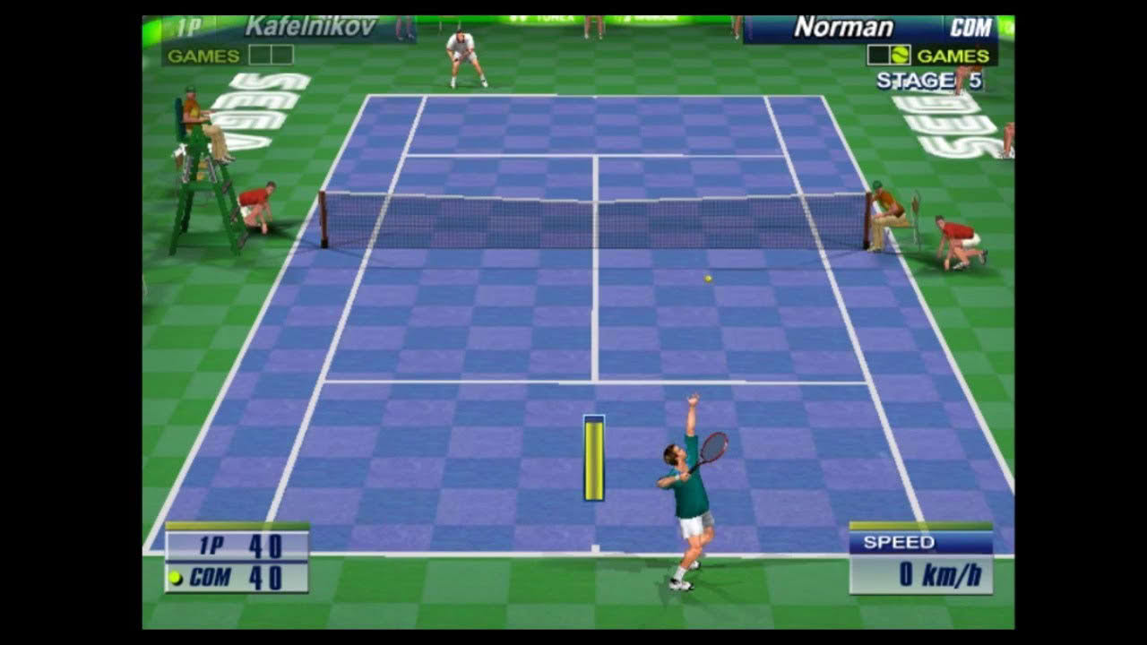 Virtual Tennis 2k2 - [DC] - Quick playthrough. Tournament.