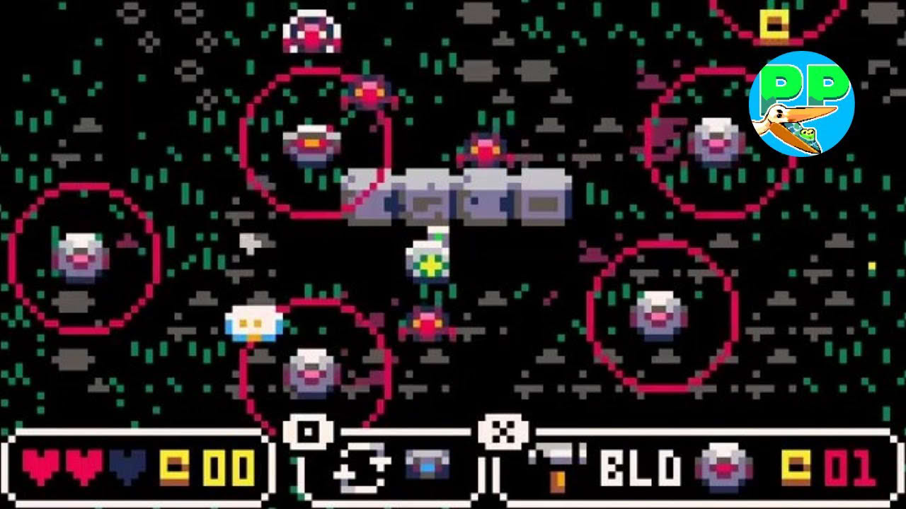 Virush | Survival + Tower Defense + Puzzle Hybrid | Turn Based Arcade | PICO-8 Indie Spotlight