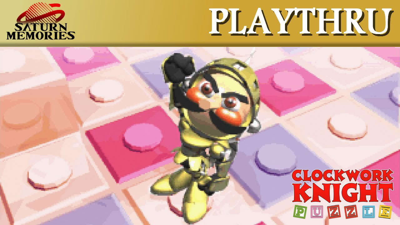 Clockwork Knight Puzzle (Pengin War) [Saturn] by SEGA [HD] [1080p60]