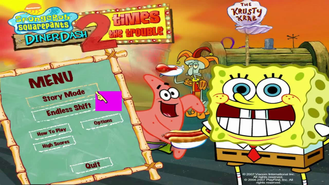SpongeBob Diner Dash 2 — PC Gameplay HD