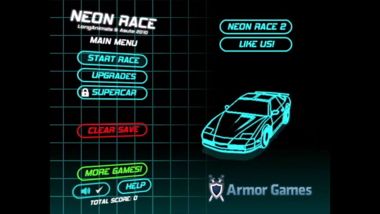 Neon Race - Walkthrough Completo