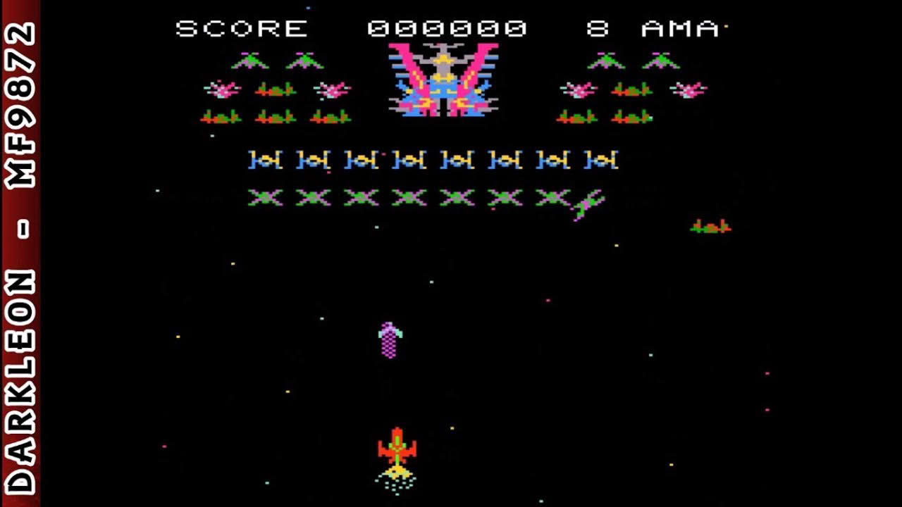 Super Cassette Vision - Astro Wars 2 - Battle in Galaxy © 1984 Epoch - Gameplay