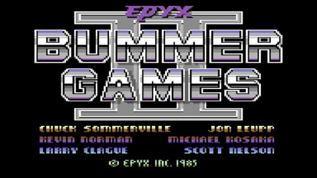 Summer Games II (C64) 1985, Epyx
