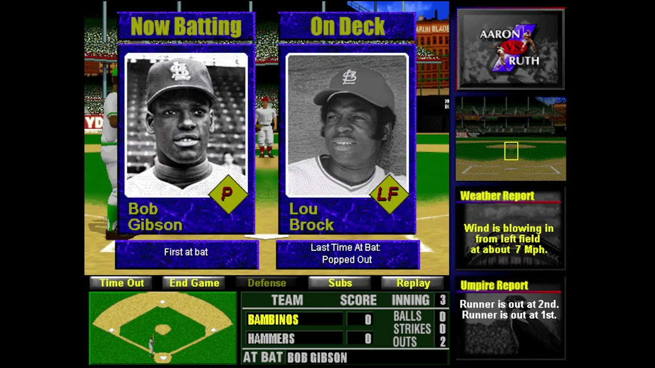 Aaron vs. Ruth: Battle of the Big Bats (PC) - Gameplay