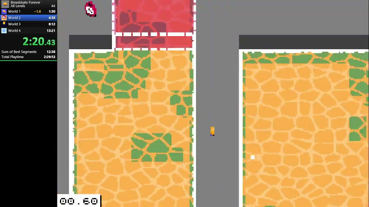 Breadskate Forever - Speedrun All Levels - 10:47:25