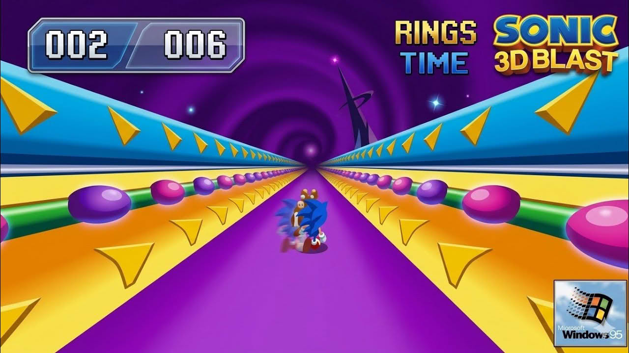 Sonic 3D Blast (PC) - Tráiler Original de 1996 | El salto al 3D