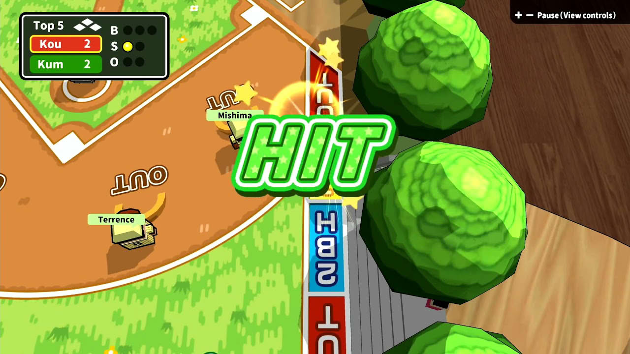 Desktop Baseball (Switch) - Gameplay